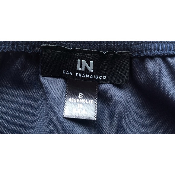 I.N San Francisco Navy Blue Polyester Small Dress - Picture 7 of 10